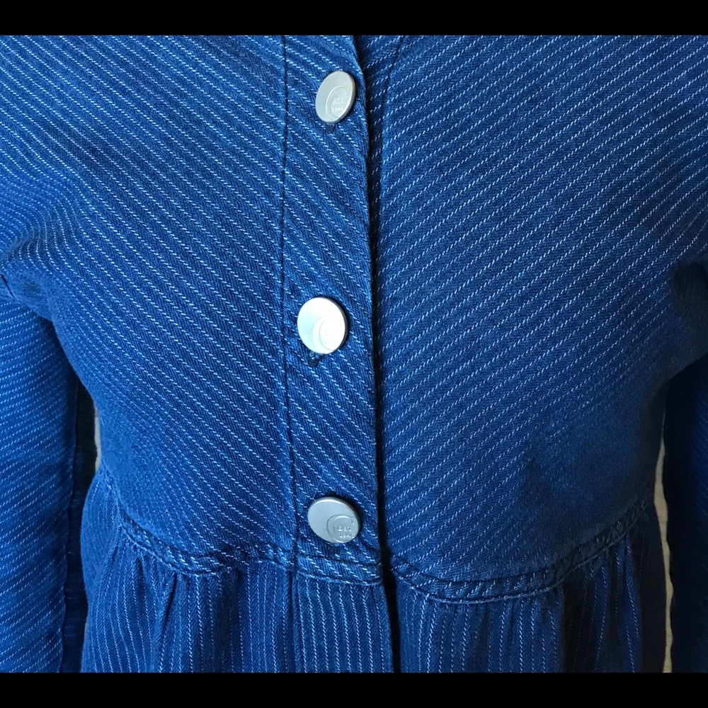 DENIM MINI DRESS - Picture 4 of 4